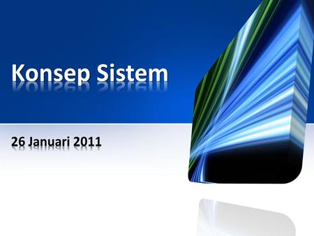 Konsep Sistem 26 Januari 2011.
