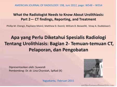 Apa yang Perlu Diketahui Spesialis Radiologi