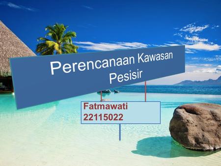 Fatmawati Outline Definisi-Definisi Pola Ruang adalah distribusi peruntukan ruang dalam suatu wilayah yang meliputi peruntukan ruang untuk.