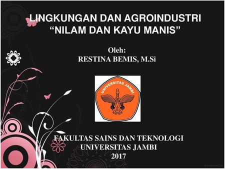 LINGKUNGAN DAN AGROINDUSTRI