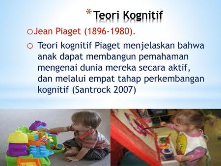 Teori Kognitif Jean Piaget ( ).