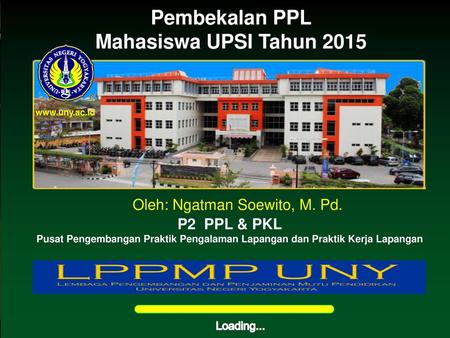 Pembekalan PPL Mahasiswa UPSI Tahun 2015