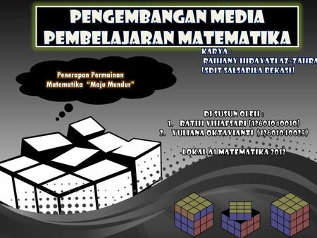 Pengembangan media pembelajaran matematika