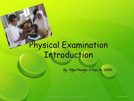 Physical Examination Introduction
