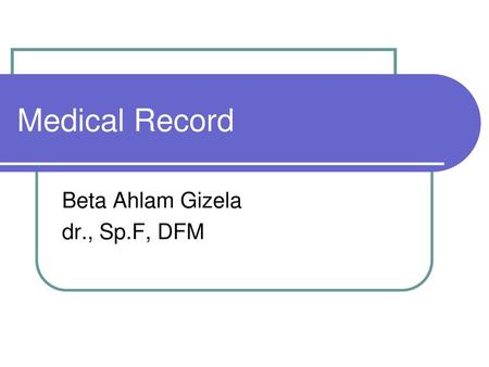 Beta Ahlam Gizela dr., Sp.F, DFM