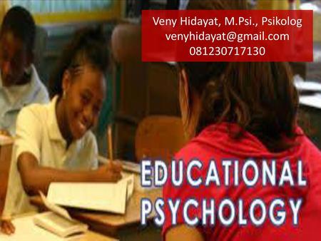 Veny Hidayat, M.Psi., Psikolog