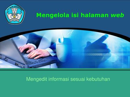 Mengelola isi halaman web