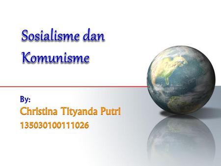Sosialisme dan Komunisme