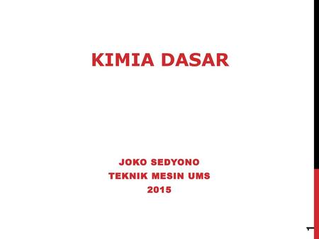 Joko Sedyono Teknik Mesin UMS 2015