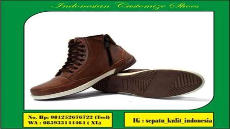 Sejarah Sepatu Kulit Indonesian Customize Shoes