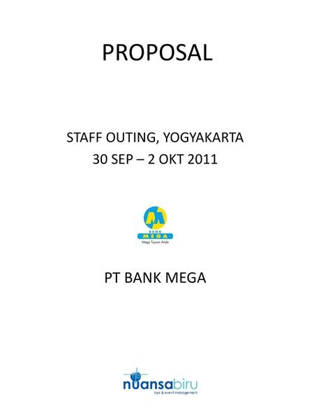 STAFF OUTING, YOGYAKARTA 30 SEP – 2 OKT 2011