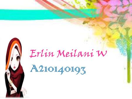 Erlin Meilani W A210140193.