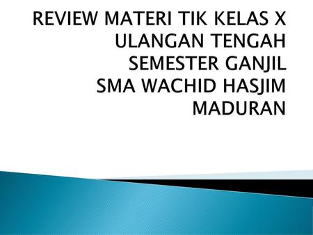 Pengertian Komputer Menurut Hamacher [1], komputer adalah mesin penghitung elektronik yang cepat dan dapat menerima informasi input digital, kemudian.