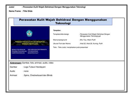 Perawatan Kulit Wajah Dehidrasi Dengan Menggunakan Teknologi