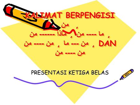 PRESENTASI KETIGA BELAS