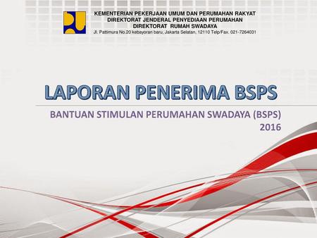 PENYUSUNAN PROPOSAL BANTUAN STIMULAN PERUMAHAN SWADAYA BSPS ppt