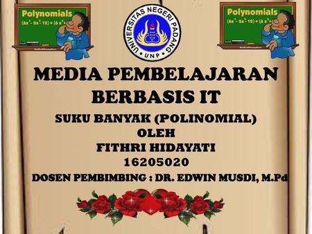 MEDIA PEMBELAJARAN BERBASIS IT