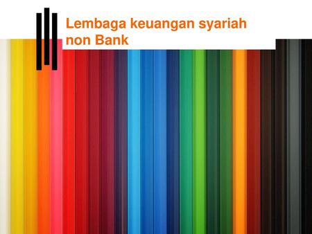 Lembaga keuangan syariah non Bank