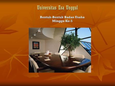 Universitas Esa Unggul