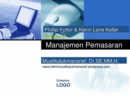 Manajemen Pemasaran Phillip Kotler & Kevin Lane Keller