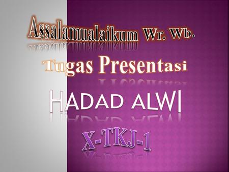 Tugas Presentasi X-TKJ-1