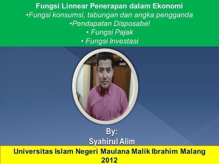 Universitas Islam Negeri Maulana Malik Ibrahim Malang