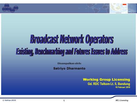 Broadcast Network Operators
