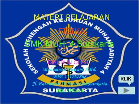 Jl. Hasanudin 25 Purwosari Surakarta