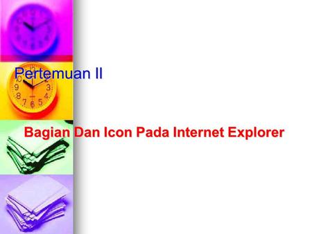Bagian Dan Icon Pada Internet Explorer