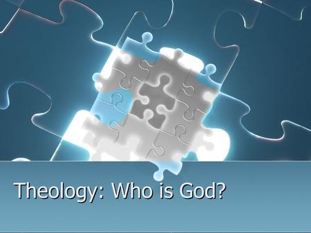 Theology: Who is God?. yaitu Kristus, 3 sebab di dalam Dialah tersembunyi segala harta hikmat dan pengetahuan. We cannot know God outside of Himself.