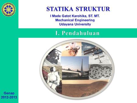 I Made Gatot Karohika, ST. MT. Mechanical Engineering