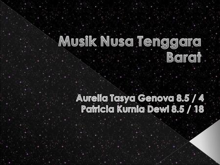 Musik Nusa Tenggara Barat