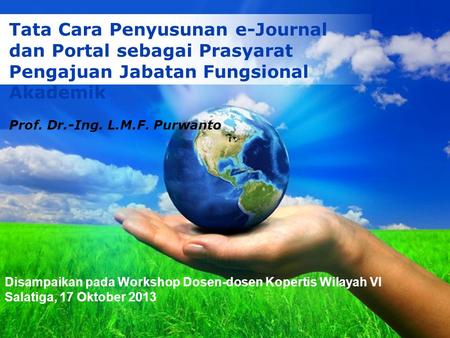 Prof. Dr.-Ing. L.M.F. Purwanto