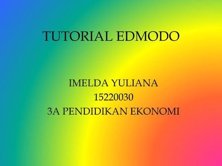 IMELDA YULIANA A PENDIDIKAN EKONOMI