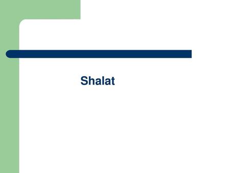 Shalat.