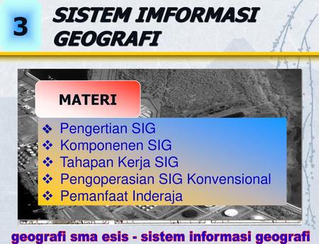 Contoh aplikasi sistem informasi geografis