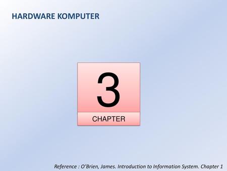 3 HARDWARE KOMPUTER CHAPTER