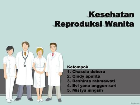 Kesehatan Reproduksi Wanita