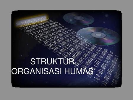 STRUKTUR ORGANISASI HUMAS