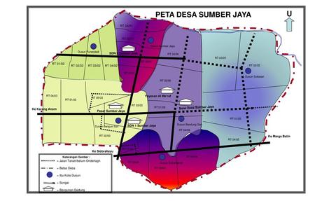 U PETA DESA SUMBER JAYA SDN 2 Sumber Jaya SDN 1 Sumber Jaya