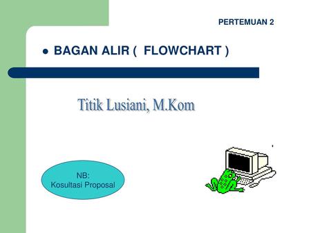 BAGAN ALIR ( FLOWCHART )