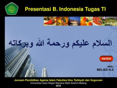 Presentasi Bahasa Indonesia Tugas Teknologi Informasi