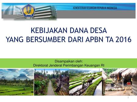 Kementerian Keuangan Republik Indonesia Ppt Download