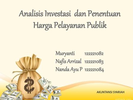 Analisis Investasi Publik Ppt Download