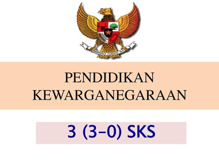 Pendidikan Kewarganegaraan Untuk Perguruan Tinggi Ppt Download