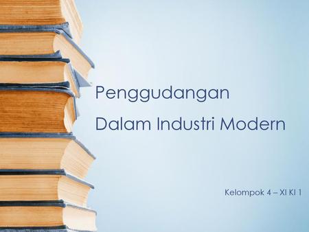 Penggudangan Dalam Industri Modern