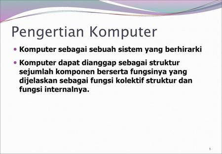 Struktur Komputer Ppt Download