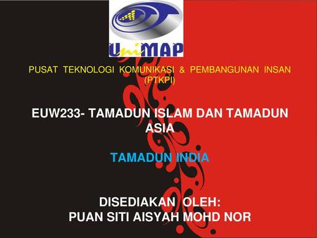 Bab 4 Tamadun India Ppt Download