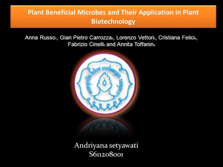 Plant Beneficial Microbes and Their Application in Plant Biotechnology
