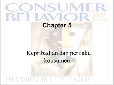 Kepribadian dan perilaku konsumen